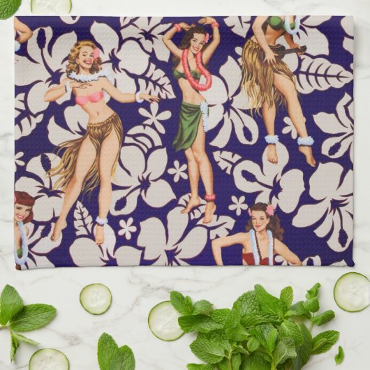 Island Girls Kitchen Towel Theedoek (Gevouwen)