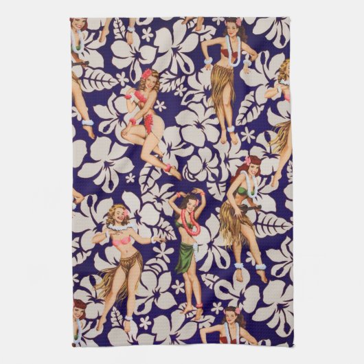 Island Girls Kitchen Towel Theedoek (Verticaal)