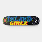 ISLAND GIRLZ Skateboard, 7¾-inch deck Persoonlijk Skateboard (Horizontaal)