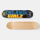 ISLAND GIRLZ Skateboard, 7¾-inch deck Persoonlijk Skateboard (Horizontaal)