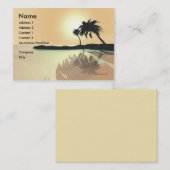 Island Gold Visitekaartje (Voorkant / Achterkant)