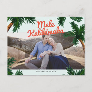 Island Greeting Holiday Feestdagenkaart