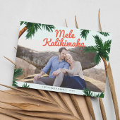 Island Greeting Holiday-fotokaart Feestdagenkaart