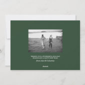 Island Greeting Holiday-fotokaart Feestdagenkaart (Achterkant)