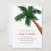 Island Greeting Holiday Party Kaart (Voorkant)