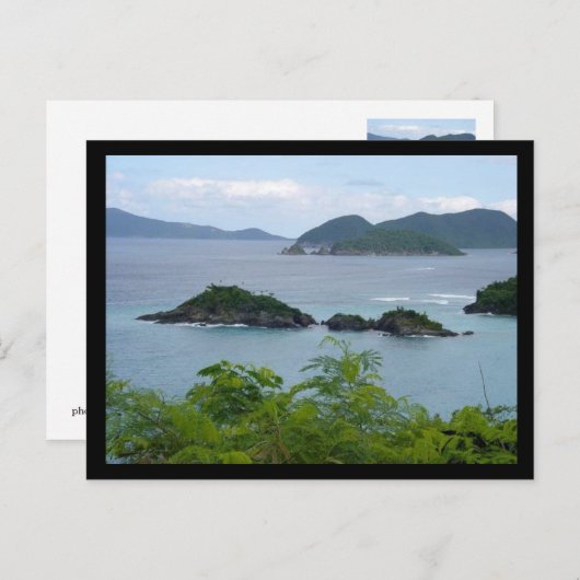 Island Group Briefkaart (Voorkant / Achterkant)