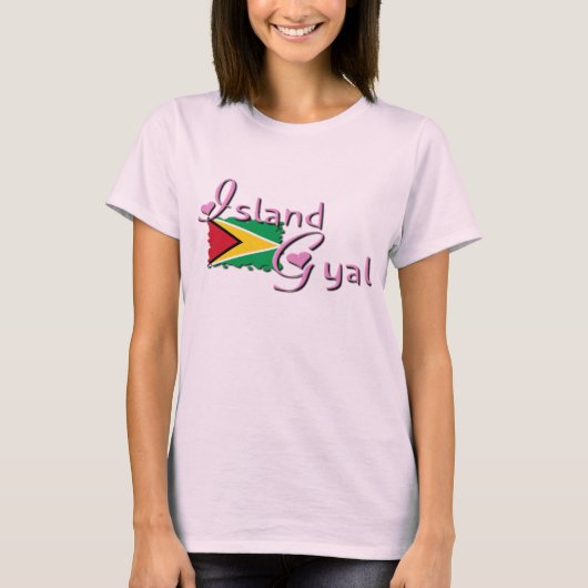 Island Gyal T-shirt (Voorkant)