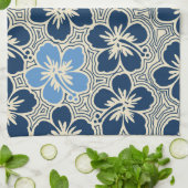 Island Hibiscus Hawaïaanse keukenhanddoek (Gevouwen)