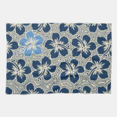 Island Hibiscus Hawaïaanse keukenhanddoek (Horizontaal)