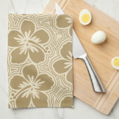 Island Hibiscus Hawaïaanse keukenhanddoek (Quarter Fold)