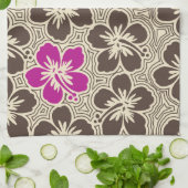 Island Hibiscus Hawaïaanse keukenhanddoek (Gevouwen)