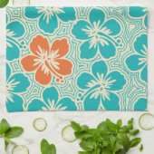 Island Hibiscus Hawaiian Kitchen Towel Theedoek (Gevouwen)