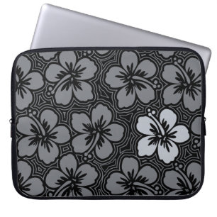Island Hibiscus Hawaiian Neopree Wetsuit Laptop Sleeve
