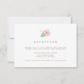 Island Hibiscus Wedding Reception Enclosure Kaart (Voorkant)