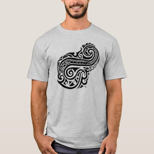 Island Hook Design T-shirt (Voorkant)