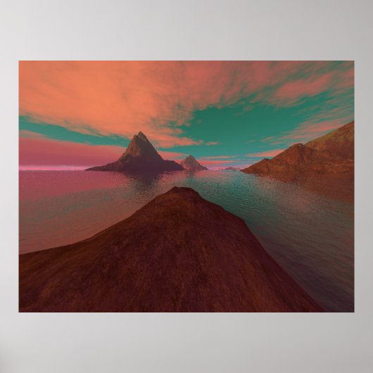 Island Hopping Poster (Voorkant)