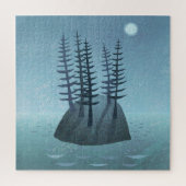 Island in de Ocean Art Legpuzzel (Verticaal)