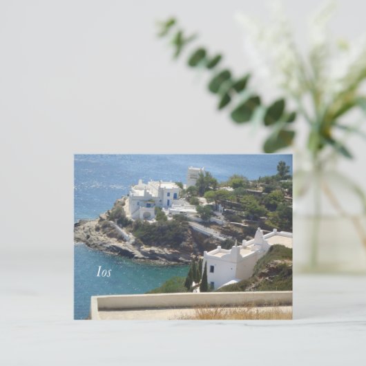 Island Ios... Briefkaart (Staand voorkant)