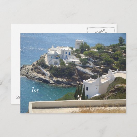 Island Ios... Briefkaart (Voorkant / Achterkant)