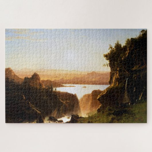 Island Lake, Wind River Range, Wyoming, Bierstadt Legpuzzel (Horizontaal)