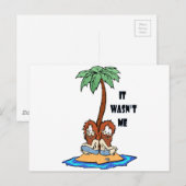 Island Lies Briefkaart (Voorkant / Achterkant)