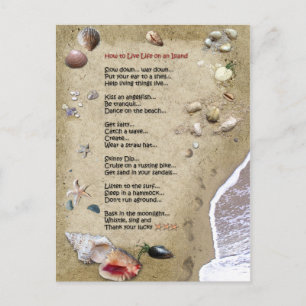 Island Life Briefkaart