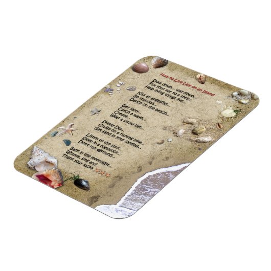 Island Life Magneet (Linkerzijde)