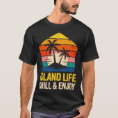Island Life Pentagon Tee T-shirt (Voorkant)