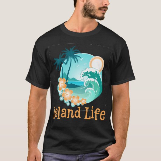 Island Life T-shirt (Voorkant)