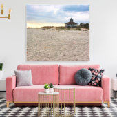 Island Lighthouse Canvas Afdruk (Insitu (Woonkamer))