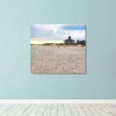 Island Lighthouse Canvas Afdruk (Insitu (Houten vloer))