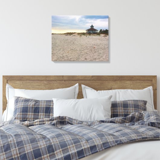 Island Lighthouse Canvas Afdruk (Insitu (Slaapkamer))