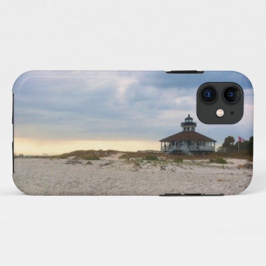 Island Lighthouse Case-Mate iPhone Case (Achterkant (horizontaal))