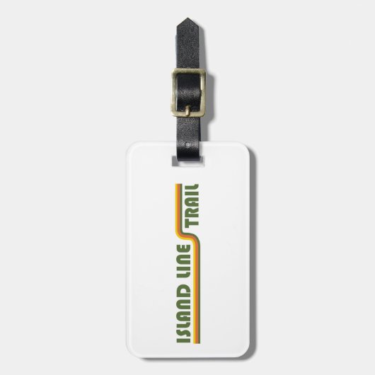 Island Line Trail Bagagelabel (Voorkant verticaal)