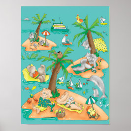 Island Magic Kinder Poster