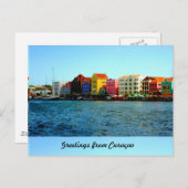 Island of Curacao Design by Admiro Briefkaart (Voorkant / Achterkant)