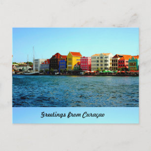 Island of Curacao Design by Admiro Briefkaart