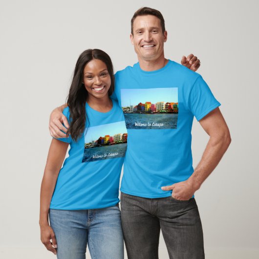 Island of Curacao Design by Admiro T-shirt (Unisex)