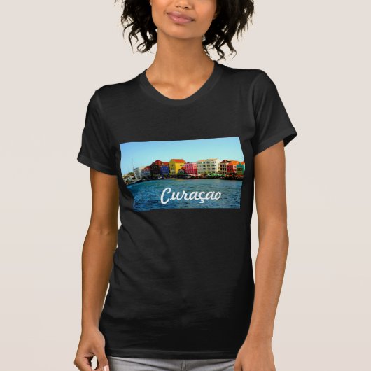 Island of Curacao Design by Admiro T-shirt (Voorkant)
