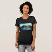 Island of Curacao Design by Admiro T-shirt (Voorkant volledig)