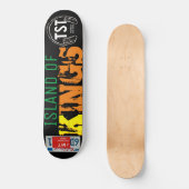 ISLAND OF KINGS SKATEBOARD /JMT USA Skateboard (Voorkant)