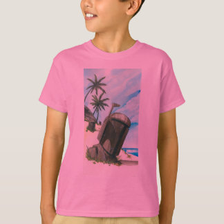 "Island of the Fett Moai" T-shirt