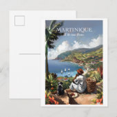 Island op de bloemen 2ZFT67-13 Briefkaart (Voorkant / Achterkant)