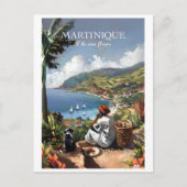 Island op de bloemen 2ZFT67-13 Briefkaart (Voorkant)