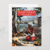 Island op de bloemen 2ZFT67-14 Briefkaart (Voorkant / Achterkant)