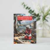 Island op de bloemen 2ZFT67-14 Briefkaart (Staand voorkant)