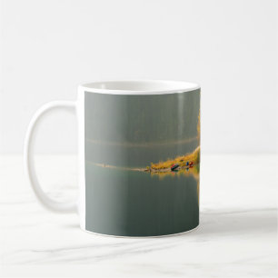 ISLAND OVERGELOST MET WATER KOFFIEMOK