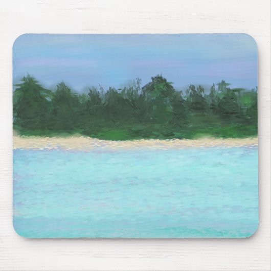 Island Painting Muismat (Voorkant)