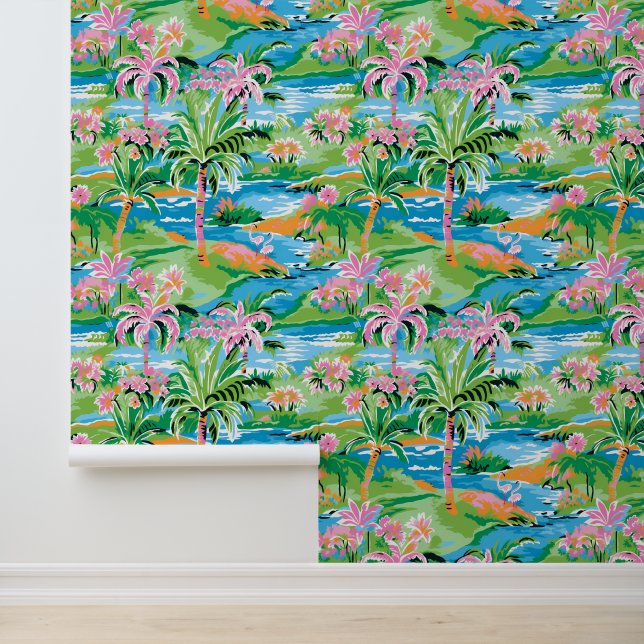 Island Paradise Behang (Applicatie)