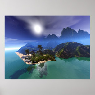 Island Paradise Poster